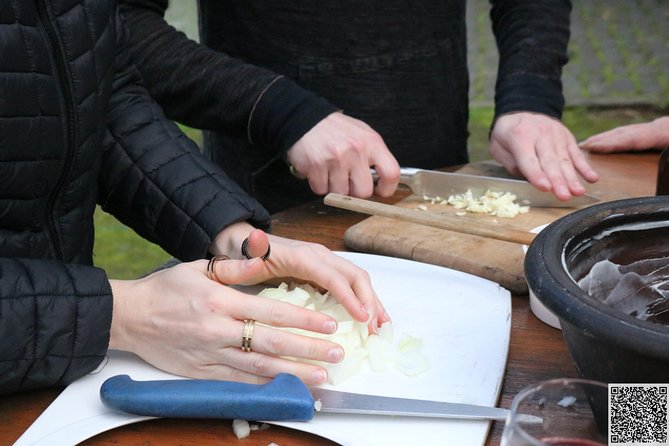 Cooking Class - Making Alcatra in the Outdoor Kitchen