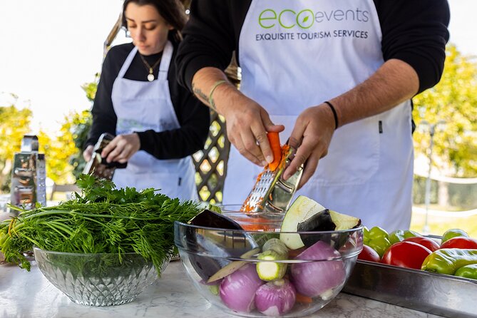 Cooking experience in the most beautiful garden near Rethymno - Cooking with Local Ingredients and Equipment