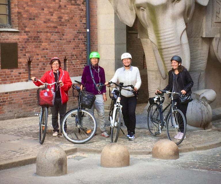 Copenhagen: 2,5-Hour 'Must See' Bike Tour with a Local Guide - Experience Copenhagen’s Royal Heritage at Amalienborg and Rosenborg Castle