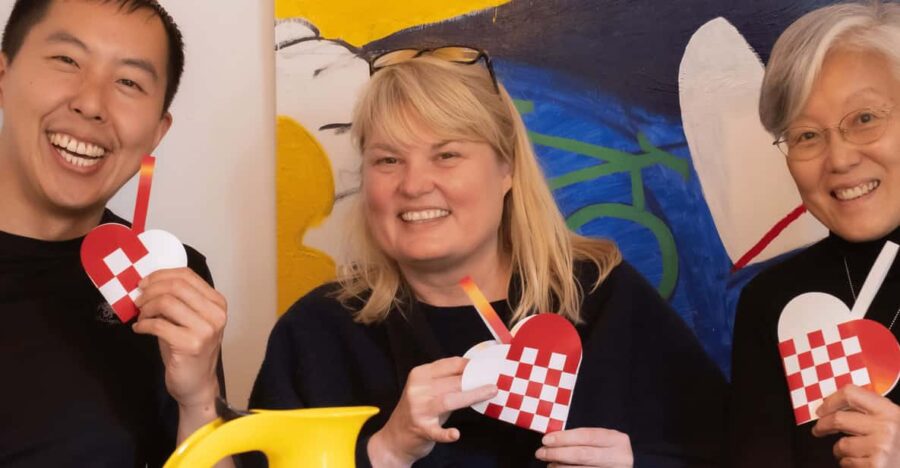 Copenhagen: Paper Hearts Weaving Activity - Visiting a Private Danish Home for a Cultural Craft