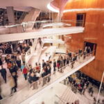 Copenhagen: The Opera House Guided Tour - The Entrance: Meeting in the Large Foyer with Impressive Light Displays