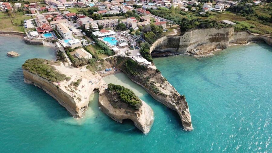 Corfu: Canal dAmour, Cape Drastis & Logas Cliffs Tour - Capturing the Beauty at Logas Beach Sunset Cliffs