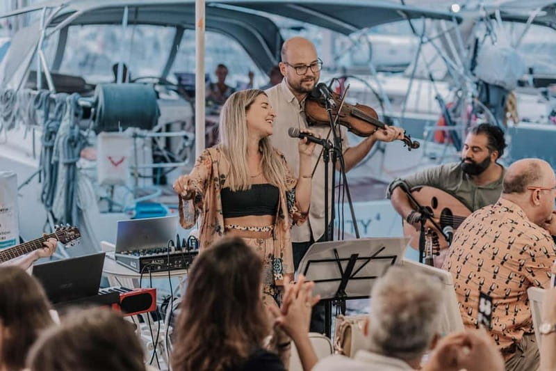 Corfu: Music Stories of a Corfiot Experience at the Marina - The Unique Role of Sofia: A Local Music Storyteller