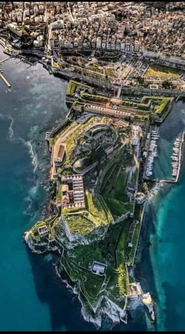 Corfu old town Sunset cruise - Starting at Corfus Old Port with a Beautiful Sunset View