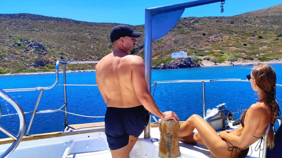 Corinth Canal Cruise: Ancient Ports, Crystal Waters &History - The "Agios Andreas" Vessel and Passenger Capacity