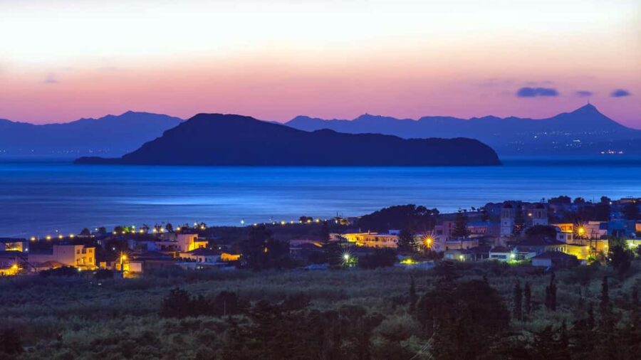 Crete's Magic Sunset : Private Cruise to Thodorou Island - Starting Point and Departure Details in Kolymvari