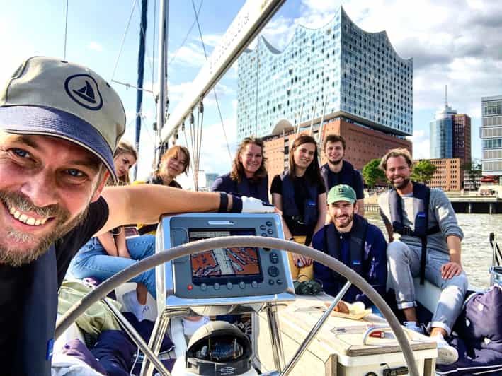 "Cruise in the City" - Sailing Yacht Event, Hamburg/Elbe - Starting Point Near the Elbphilharmonie and the City Sporthafen Hamburg