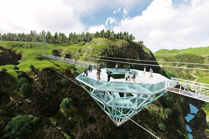 Dashbashi Canyon. The village of Asureti and Didgori monument. - Convenient Departure from Tbilisi City Center