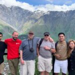 Day tour to mountains Jinvali lake, Ananuri, Kazbegi, Arch friendship - Visiting the Zhinvali Dam and the Ananuri Fortress