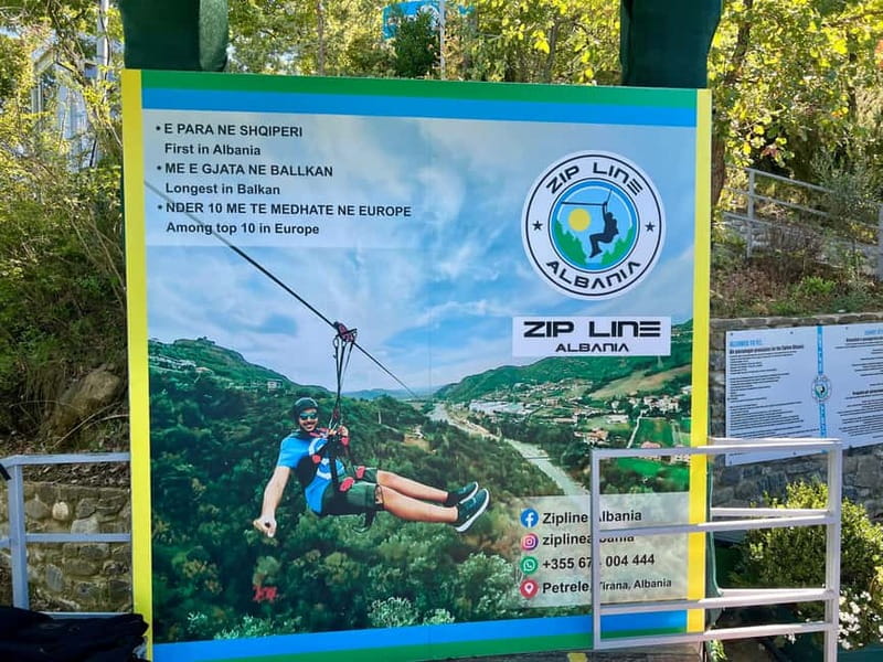 Day Tour to Petrela Castle and Zip Line Albania Adventure - How the Zipline Unfolds: Speed, Heights, and Safety