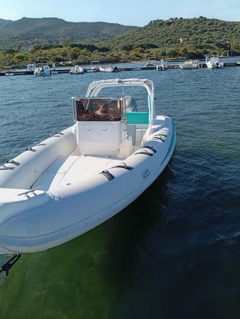 Day trips by dinghy to Capo Figari and Figarolo - Starting Point and Booking Details in Sardinia