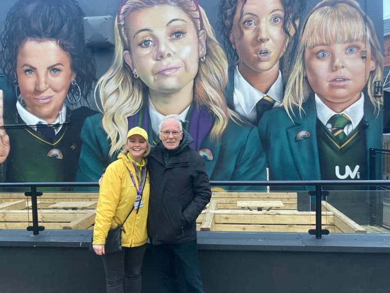 Derry: Guided Derry Girls TV Show Public Tour - Meeting at the Derry Girls Mural on Orchard Street