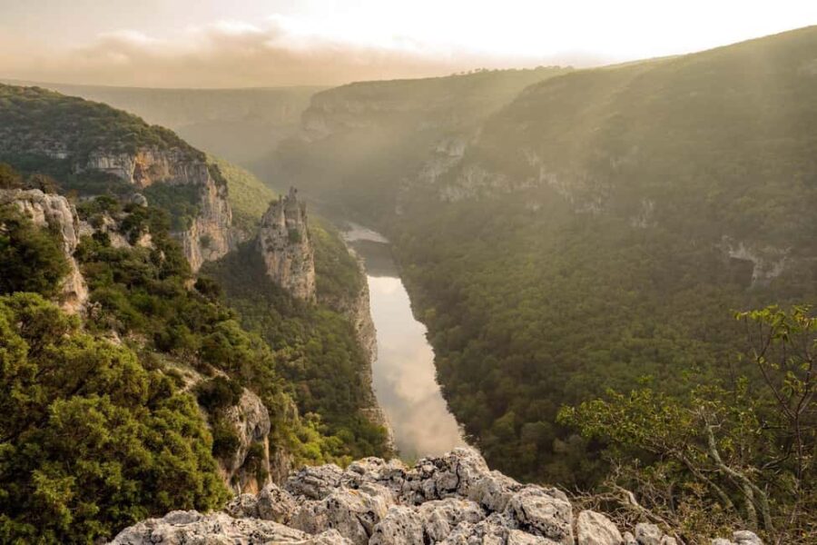 Descending the Ardèche Nature Reserve: about 5 hours, 24 km - The Scenic Route: From Chames to Sauze
