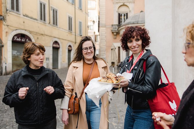 Devour Rome Trastevere/Jewish Ghetto Food Tour Rooftop Aperitivo - Historic Bakery Boccione and the Jewish Pizza