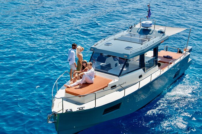 Diamond 36 Private Motor Yacht Caldera Cruise - Convenient Hotel Pickup and Drop-off Service
