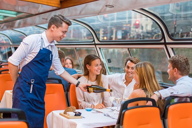 Dinner Canal Cruise Amsterdam: 4-Courses Including Drinks - Specifics of the Dinner Cruise Departure and Duration