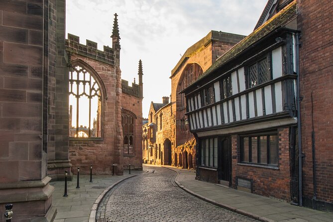 Discover Coventrys Treasures: Private Walking Tour - The Industrial Roots at New Buildings and the Coventry Cathedral Wall