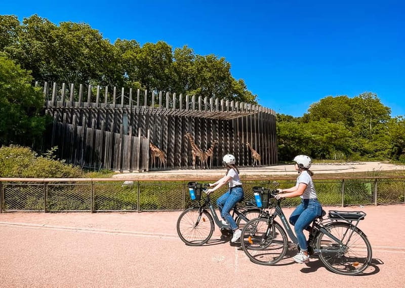 Discover Lyon's iconic Tête d'Or park by bike - Starting Point at 7 Quai Romain Rolland