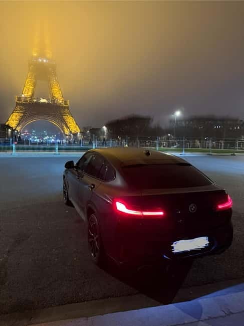 Discover Paris in a BMW X4: Tour of the Highlights - Experience Paris by Night in Style