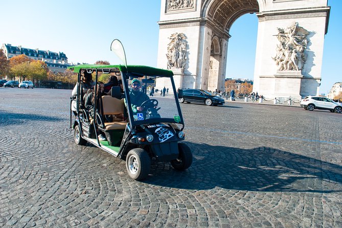 Discover Paris in electric golf carts - Starting Point at Place Vauban in 75007 Paris