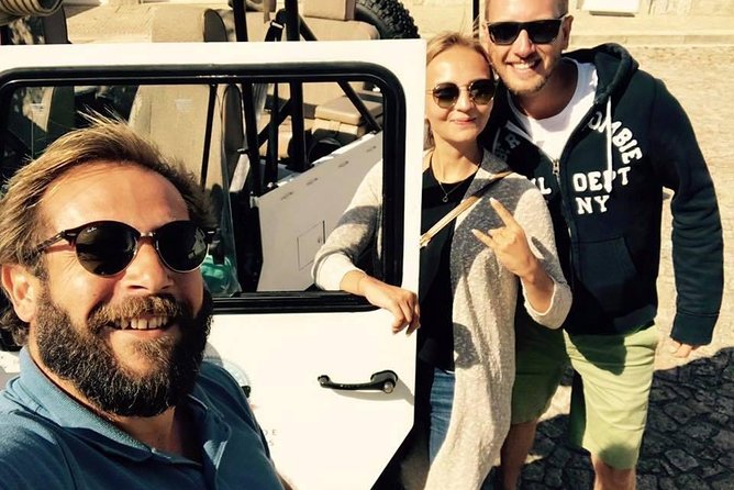 Discover the essence of the classic port UMM military jeep - Start at Torre dos Clérigos in Portos Historic Center