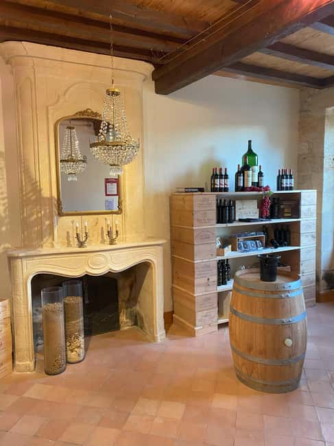 Discovery of a Grand Cru Château, tasting of St-Emilion G Cru and Pomerol - Visiting Château Panet’s Wine Cellar