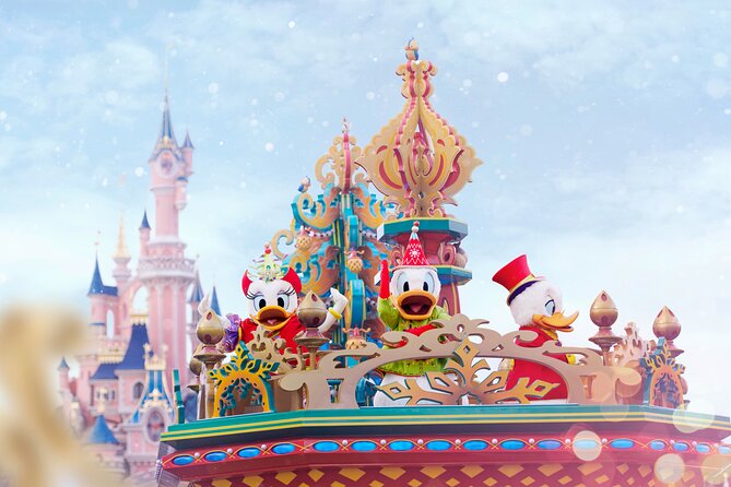 Disneyland® Paris 1 Day with Round-Trip Train Tickets from Paris - Practical Details for Ticket Pickup and Timing