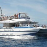 Dolphin and Whales watching cruise from Puerto Rico de Gran Canaria - The Departure Point at Puerto Rico and Vessel Features