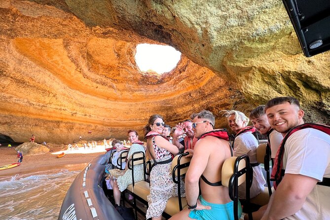 Dolphins & Benagil Caves with Biologist guide - Spotting Dolphins in the Algarve Waters