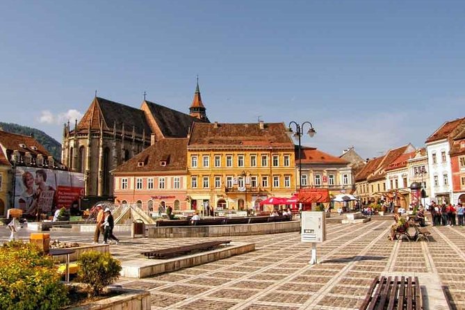 Dracula's Castle, Peles Castle and old town Brasov from Bucharest - Free Time in Brasov’s Old Town