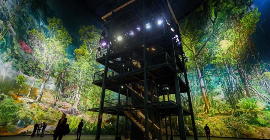 Dresden: 360° Panorama Amazonia Entry Ticket - The Panorama Amazonia: A Hyper-Realistic Artwork in Dresden