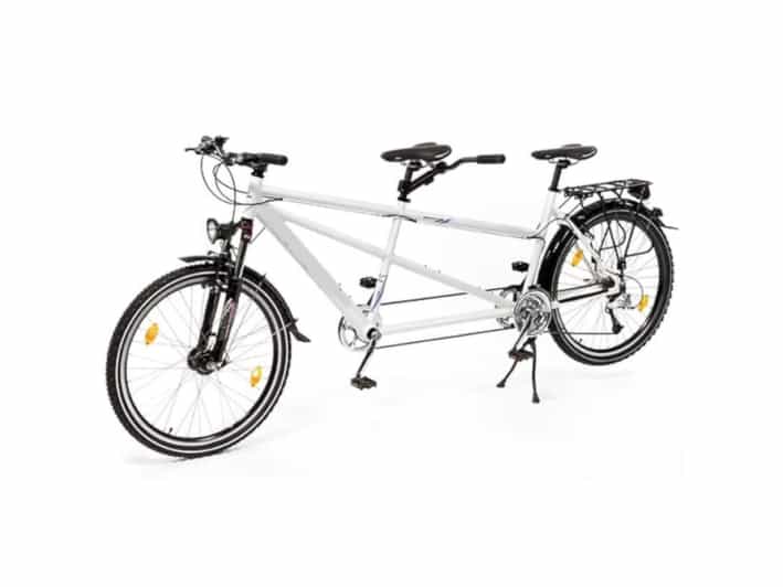 Dresden: Bike Rental - Tandem - Features of the 26-inch Aluminium Tandem Bike