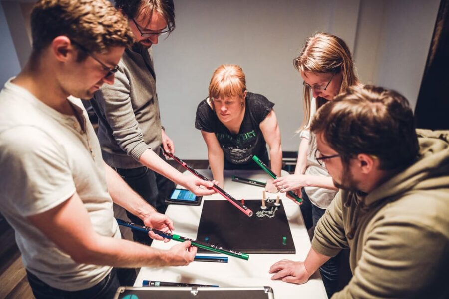 Dresden: Escape Room for teams in the Barock Eventpark - The FORTNOXX® Escape Room: A Puzzle Challenge in Dresden’s Mind Arena