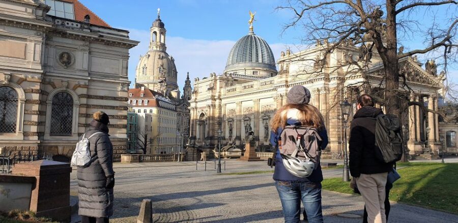 Dresden: Guided City Walk and Panometer Entrance Ticket - Explore the Amazon Rainforest at the Panometer