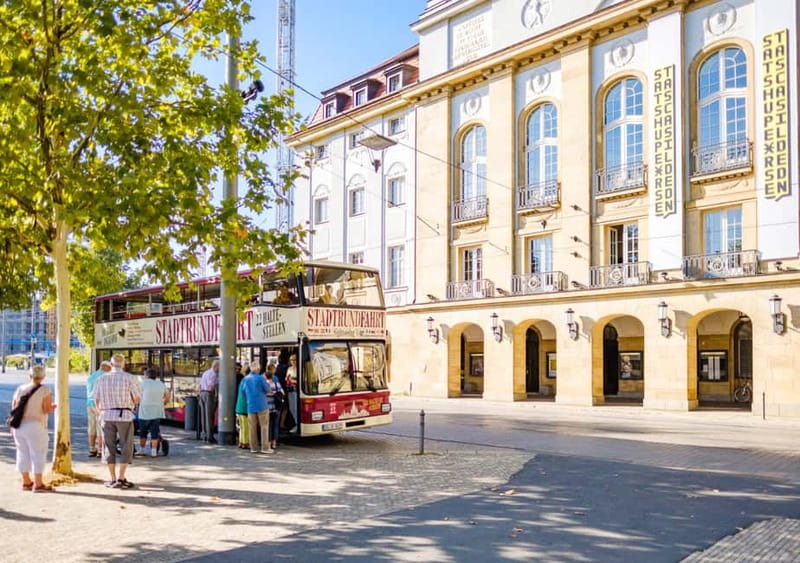Dresden: Hop-On Hop-Off Sightseeing Bus Tickets - Starting Point and End of Tour at Zwinger/Postplatz