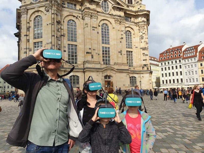 Dresden: Walking Tour with Virtual Reality elements - Exploring the Zwinger: A Baroque Landmark with Virtual Enhancements