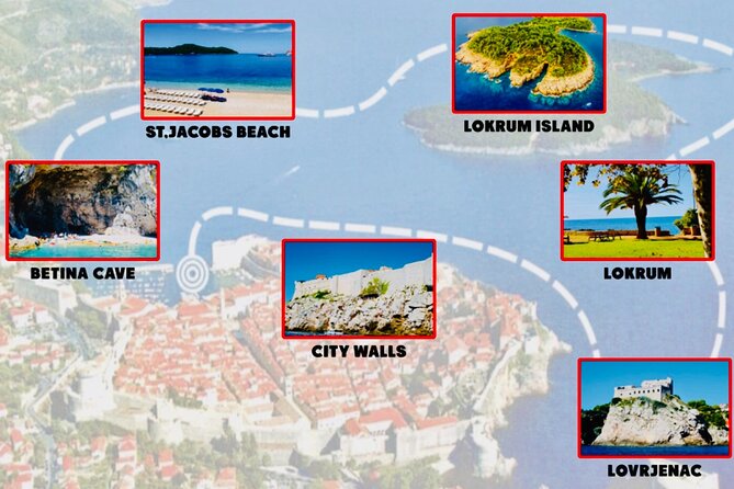 Dubrovnik Boat Tour: Lokrum Island, Betina Cave & St.Jacobs Beach - Starting Point at Dubrovnik’s City Harbor