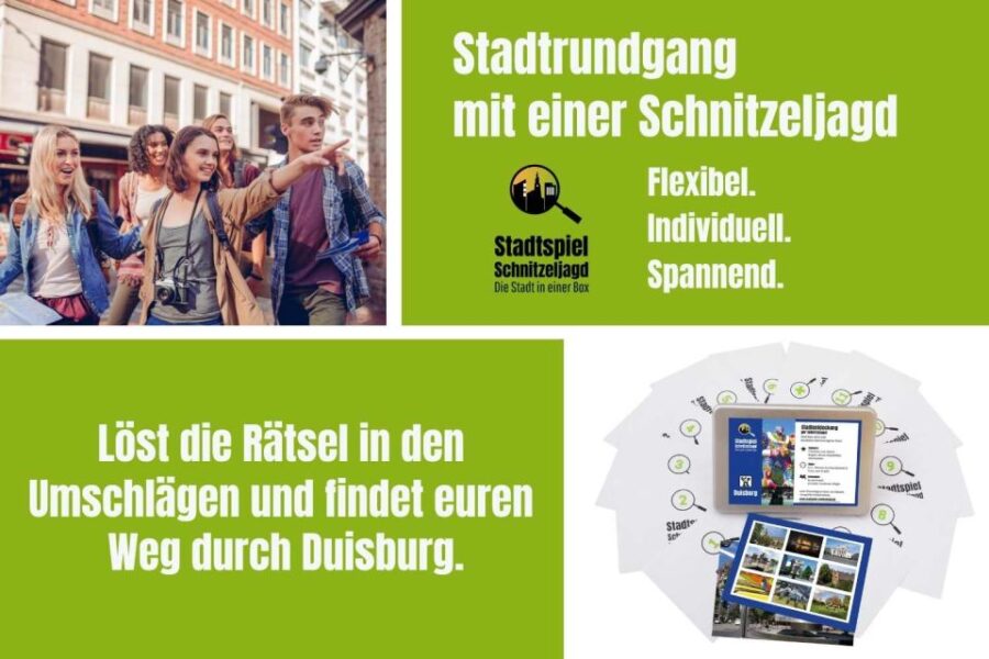 Duisburg: Scavenger Hunt Self-Guided Tour - Duisburgs Major Sights in the Self-Guided Tour