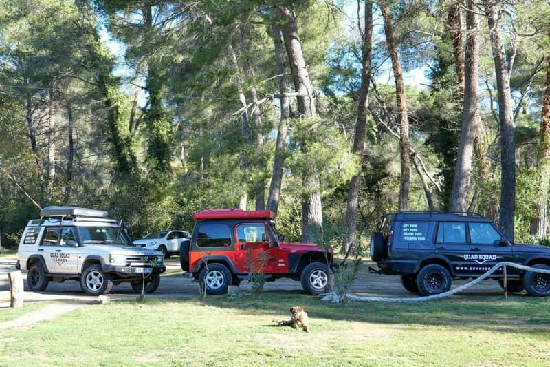 Durres: Jeep Safari OffRoad Kallmi Tour - The Starting Point at Quad Squad Durres