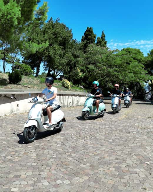 Durrës Vespa Tour: King Zogs Villa, Amphitheater & Swim - Visiting King Zog’s Villa for Panoramic Views