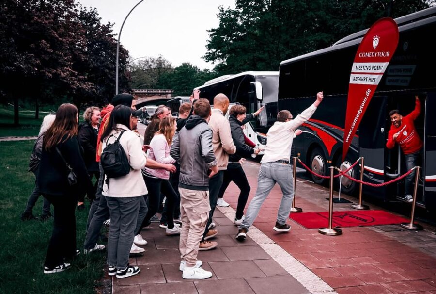 Düsseldorf: 1.5-Hour Comedy Bus Tour - The Unique Setup of Düsseldorf’s Comedy Bus