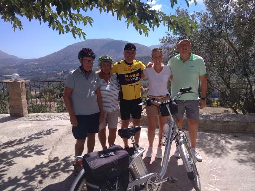 e-Bike Cycling Tour to Arkadi Monastery Full Lunch included - Visiting Arsani and Arkadi Monasteries