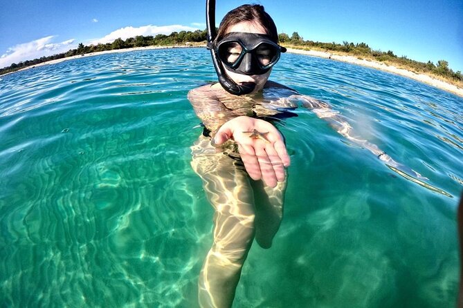 E-Bike swim & fortress tour Vodnjan - Relaxing Break at Barbariga’s Hidden Beach