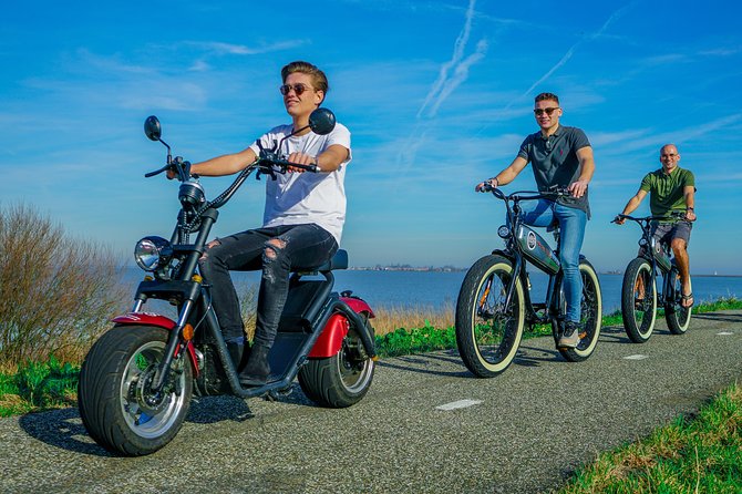 E-scooter rental Volendam - Countryside of Amsterdam - Discovering the Village of Edam in Under an Hour