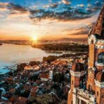 E-Scooter Zemun Tour - Marveling at the Palace of Serbia