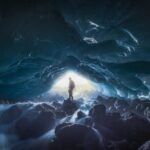 Early Bird Ice Cave with 5 Professional Photos - Navigating the Blue Ice of Falljökull Glacier