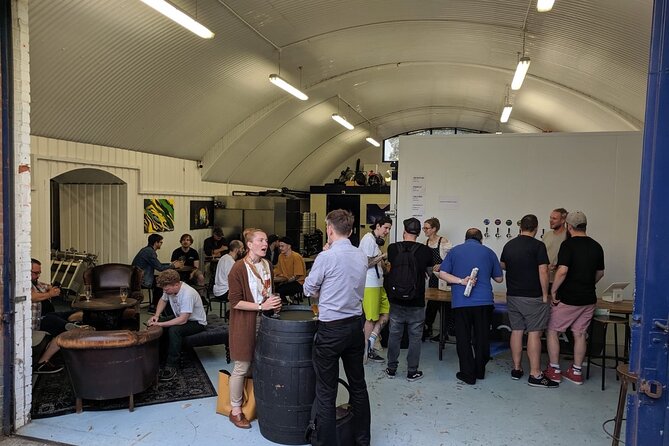 East End Craft Brewery Tour - Sampling at Hackney Church Brew