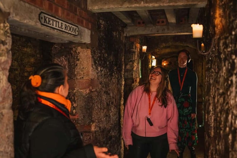 Edinburgh: Multi-Sensory Small-Group Historic Vaults Tour - Starting at Mercat Cross on the Royal Mile