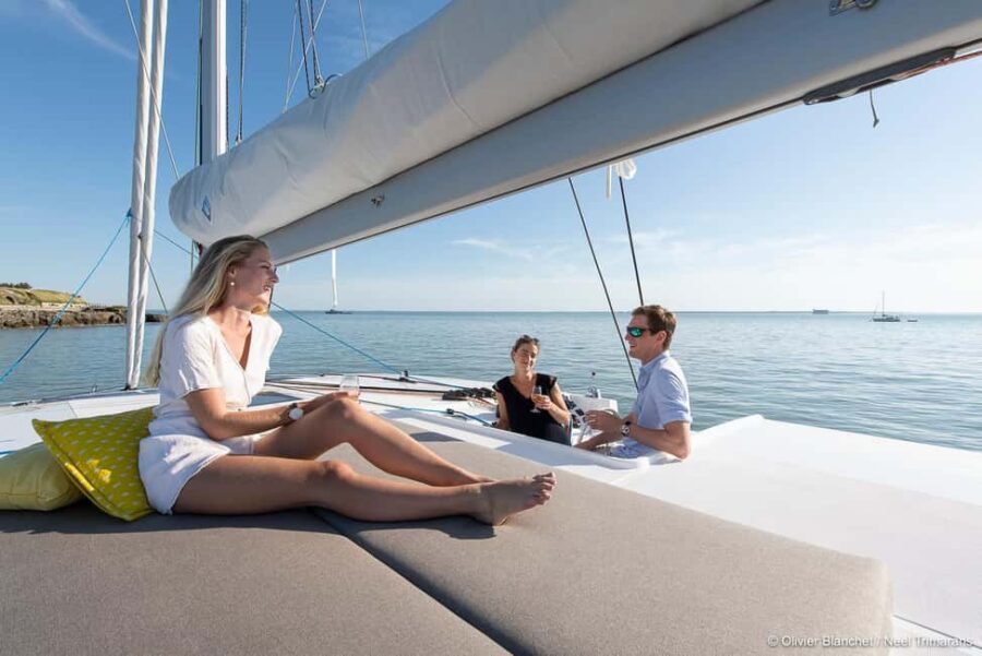 Egadi: Luxury Trimaran Charter with an On-Board Chef & Fresh Seafood - Meeting at Trapanis Vento di Maestrale Jetty and Departure Time