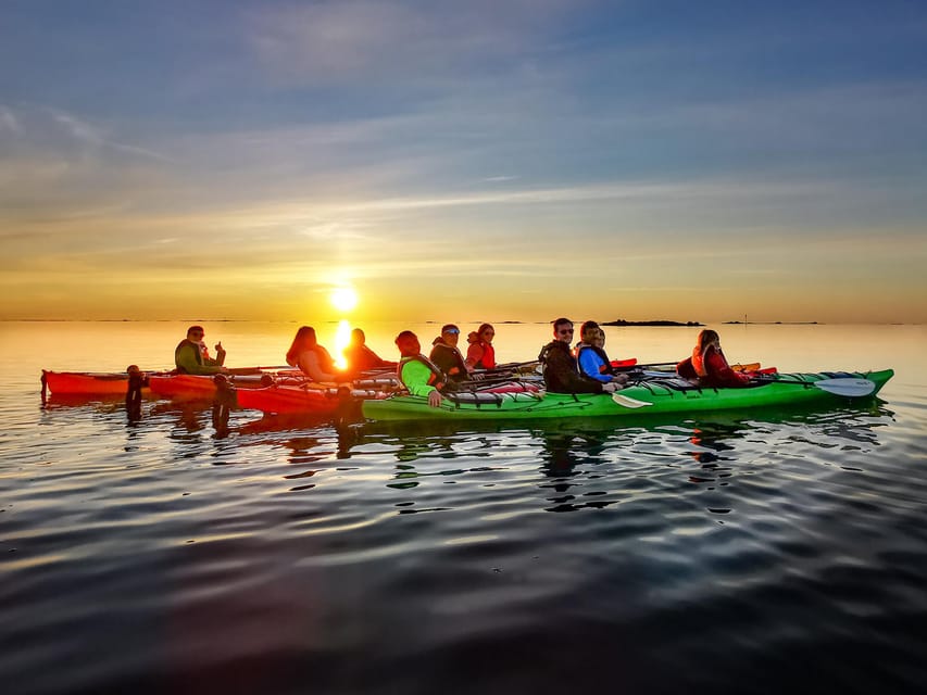 Eggum: Lofoten Islands Midnight Sun Kayak Tour - Paddling Under the Midnight Sun in Calm Waters